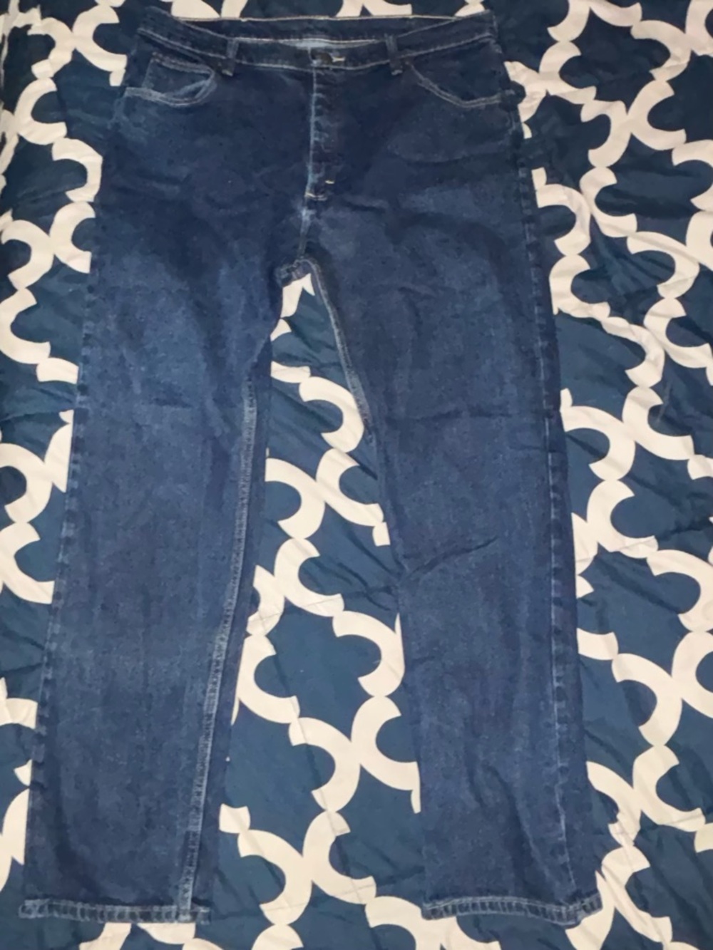 Wrangler Light Blue Denim Jeans with Red Logo Tag